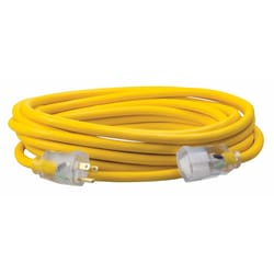 Southwire Polar/Solar Outdoor 25 ft. L Yellow Extension Cord 12/3 SJEOOW
