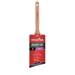 Wooster Silver Tip 3 in. Semi-Oval Angle Paint Brush