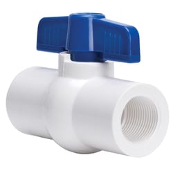 Homewerks 2 in. PVC FIP Ball Valve Full Port