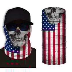 John Boy Shredneck Patriot Tubular Seamless Bandana Multicolored One Size Fits All