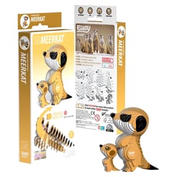 Safari Ltd. Eugy Meerkat 3D Puzzle Tan