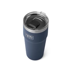 YETI Rambler 20 oz Navy BPA Free Stackable Tumbler with MagSlider Lid