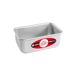 Fat Daddio's ProSeries 4 in. W X 6 in. L Bread Pan Silver 1 pc