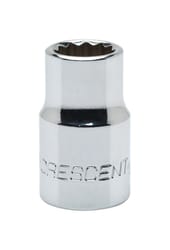 Crescent 14 mm S X 3/8 in. drive S Metric 12 Point Standard Socket 1 pc