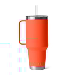 YETI Rambler 42 oz Papaya BPA Free Straw Mug