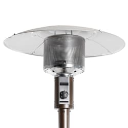 Living Accents 48000 BTU Propane Steel Freestanding Patio Heater 250 sq ft