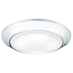 Westinghouse Chrome Metallic 5.5 in. W Steel LED Canless Recessed Downlight