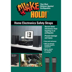 Quake Hold 10 in to 24 in. 50 lb. cap. Electronic Safety