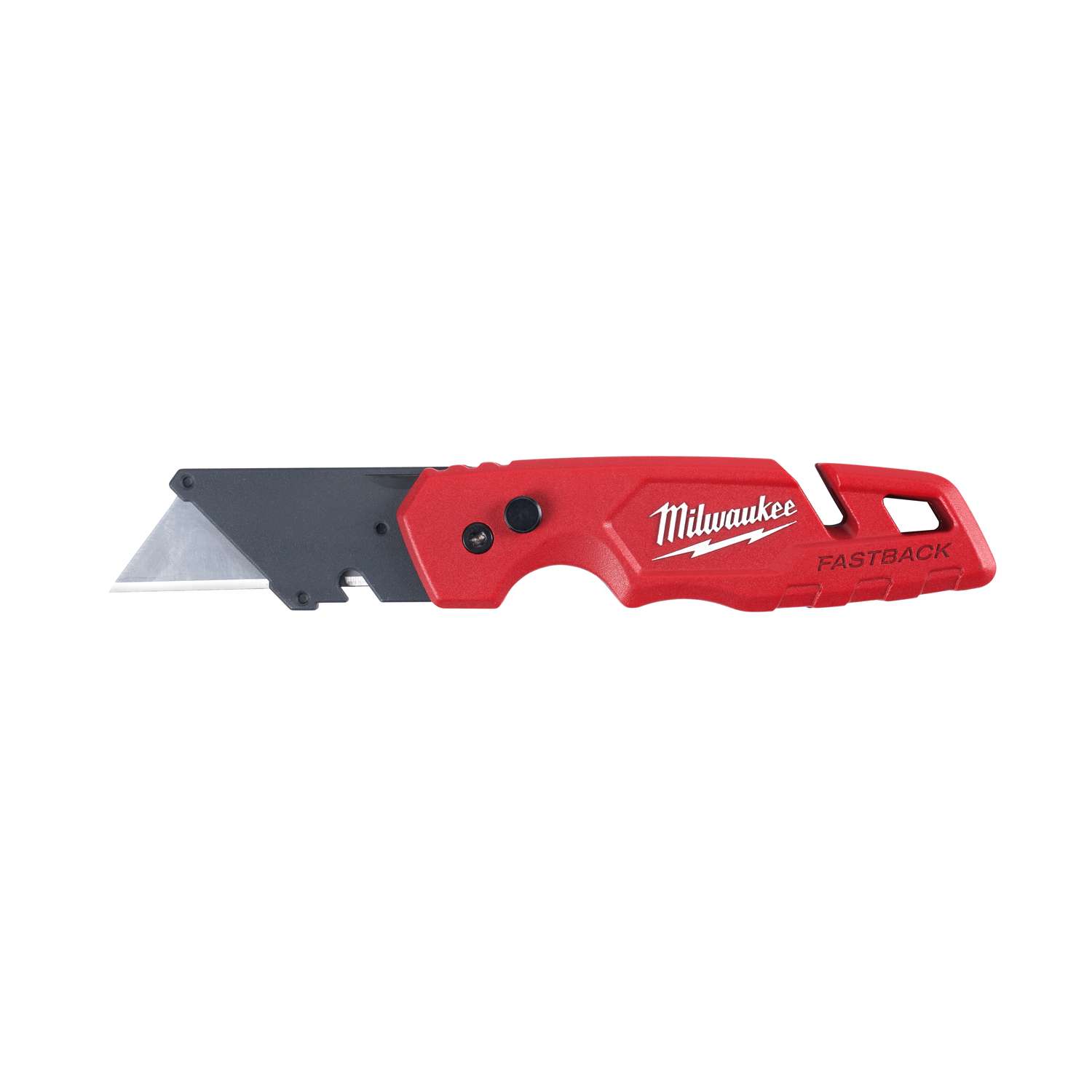 Milwaukee Fastback 63/4 in. Press and Flip Utility Knife Red 1 pk Ace Hardware