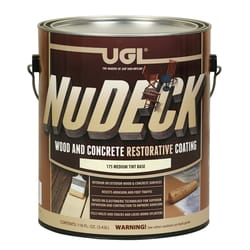 UGL NuDECK Flat Medium Tint Base Mid Tone Base Floor and Patio Coating 1 gal