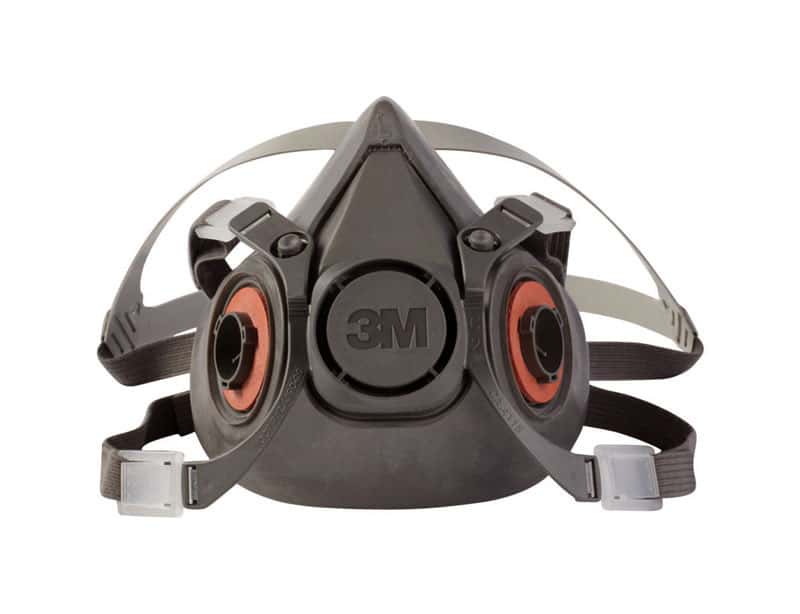 3M MultiPurpose Half Face Respirator 6000Series Gray 1 pc. Ace Hardware