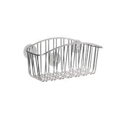 Spectrum Contempo Stainless Steel Silver Stainless Steel Shower Basket