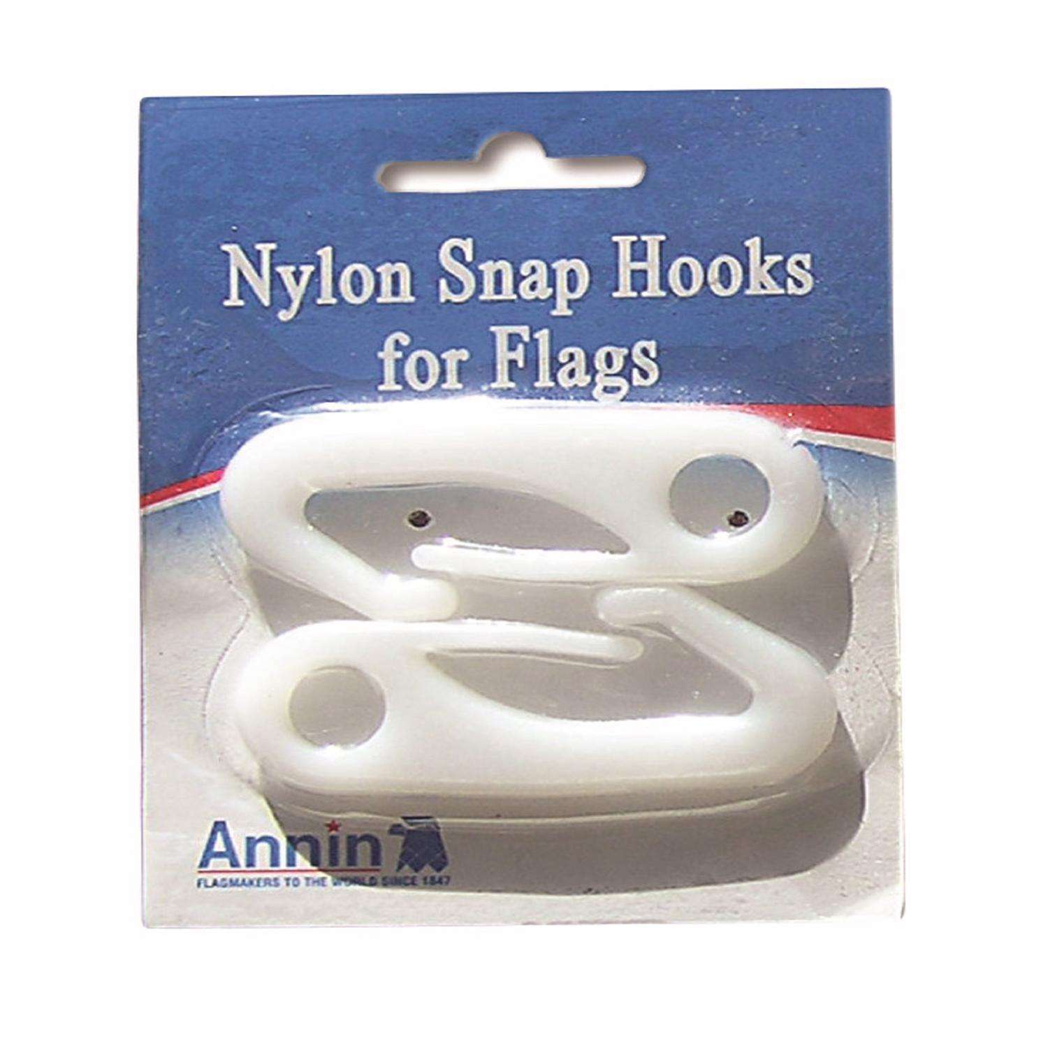 Annin 4.75 in. L Nylon Flag Pole Snap Clips Ace Hardware
