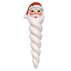 Mr. Christmas LED Blow Mold Santa Icicle 12 in. Hanging Decor