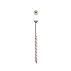 SPAX No. 10 Sizes X 3-1/2 in. L Gray Star Flat Head Deck Screws 1500 pc