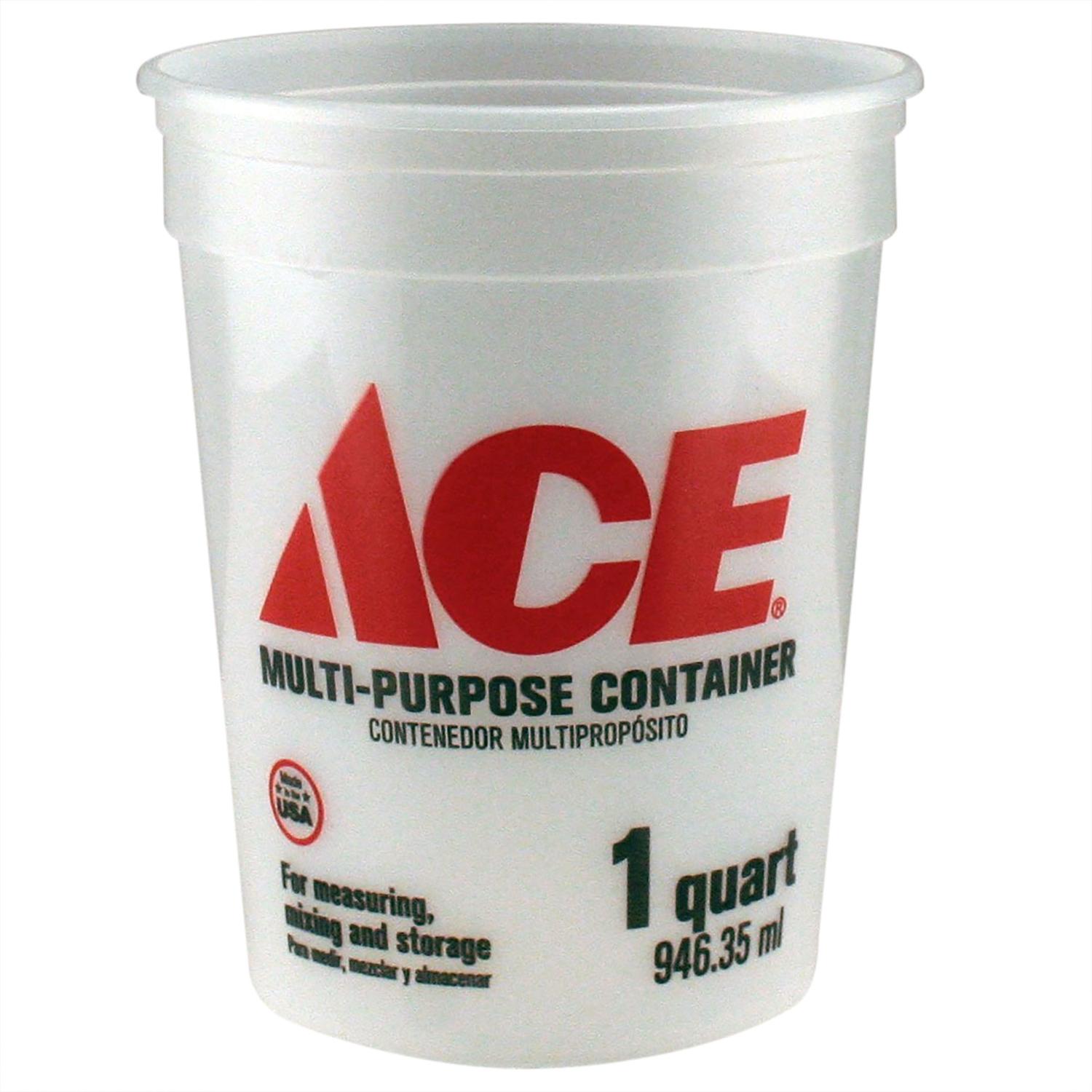 Ace Clear 1 qt Bucket Ace Hardware