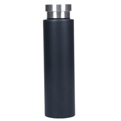 Mad Man 20 oz Wide Mouth Black BPA Free Water Bottle