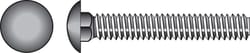 Hillman 1/4 in. X 3-1/2 in. L Stainless Steel Carriage Bolt 25 pk