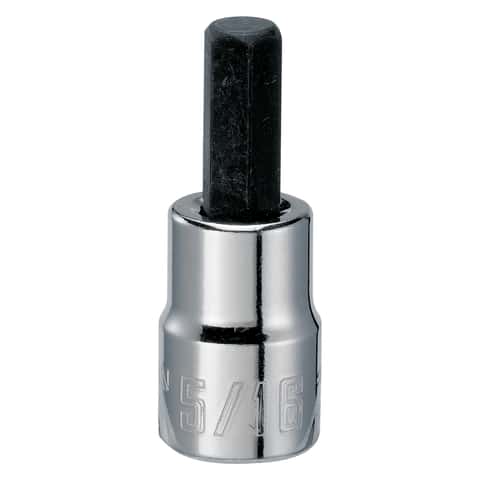 Craftsman SAE 6 Point Hex Bit Socket, 5/16 in. x 3/8 in. Drive