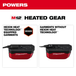 Milwaukee M12 One Size Fits All Unisex Heated Gear Power Source w/ App Control Red