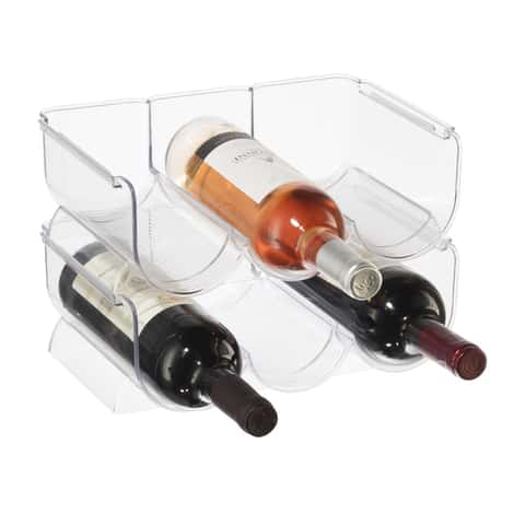 Wine discount rack plastic