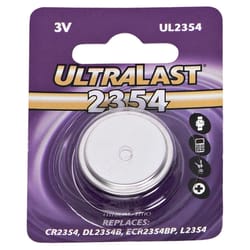 UltraLast Lithium CR2354 3 V 560 mAh Keyless Entry Battery 1 pk