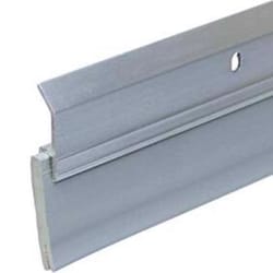 Randall 48 in. L Mill Gray Aluminum/Vinyl Door Sweep 1 pc