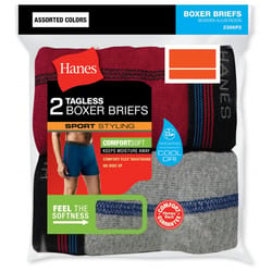 Hanes ComfortSoft COOL DRI Small Men's Assorted Boxer Briefs