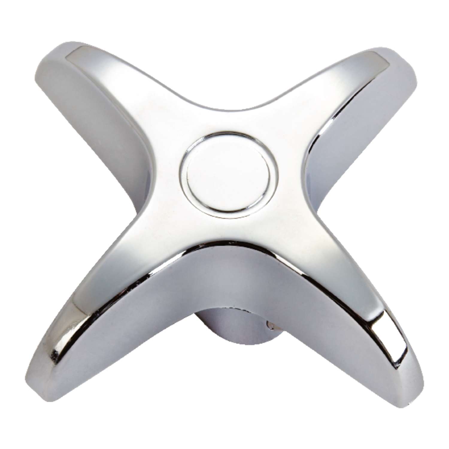 Ace Cross Arm Chrome Chrome Diverter Universal Faucet Handle For Universal Sink, Tub and Showe