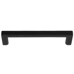 Laurey Cosmopolitan Bar Cabinet Pull 5-1/16 in. Matte Black 1 pk