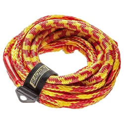 Seachoice Polypropylene Red/Yellow Bungee Tow Rope 50 ft. L