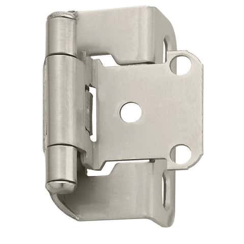 4 Double Action Self Closing Door Hinge With Screw (Color : Satin)