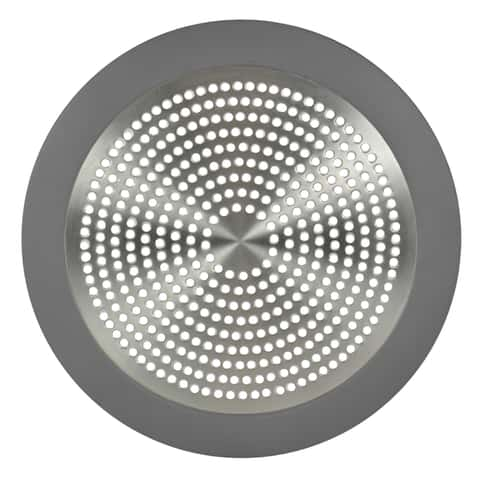 Ace Brushed Nickel Stainless Steel Hair Catcher Shower Drain Cover - Ace  Hardware