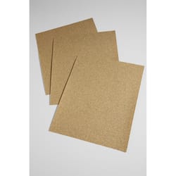 3M 11 in. L X 9 in. W 120 Grit Aluminum Oxide Sandpaper 100 pk