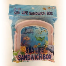 Jacent Sea Life Multicolored Sandwich Box 1 pk