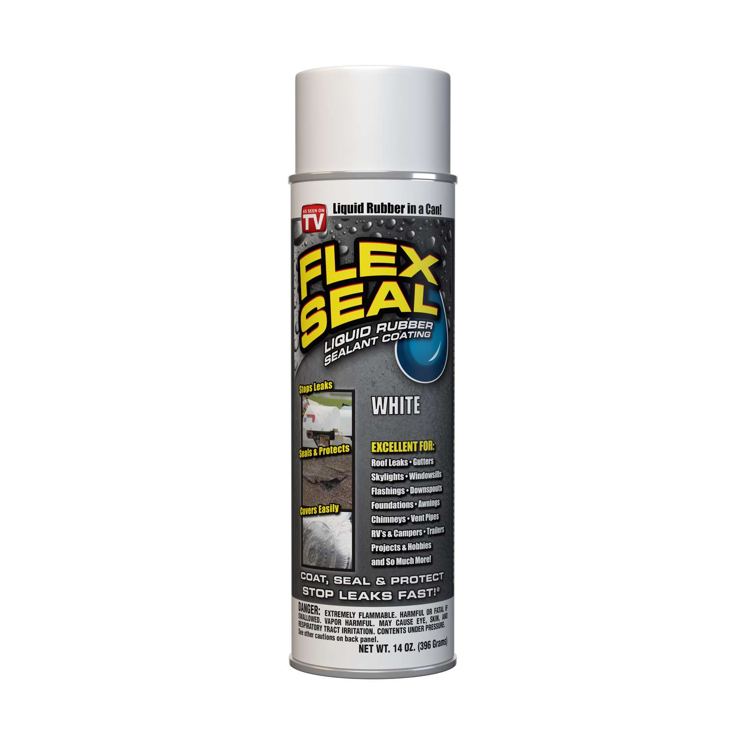 Flex Seal White Rubber Spray Sealant 14 oz. Ace Hardware