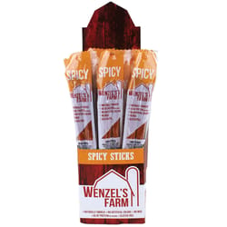 Wenzel's Farm Spicy Beef Stick 2 oz Pouch