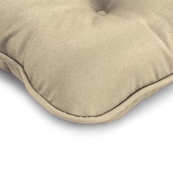 Jordan Manufacturing Antique Beige Sunbrella Wicker Seat Cushion