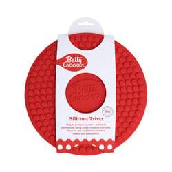 Betty Crocker Red Silicone Trivet