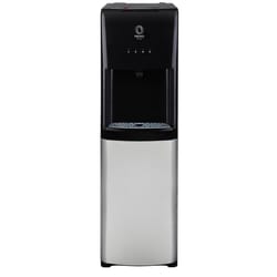 Primo Water Deluxe 5 gal Black/Gray Water Dispenser Stainless Steel