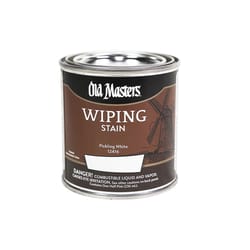 Old Masters Semi-Transparent Pickling White Oil-Based Wiping Stain 1/2 pt