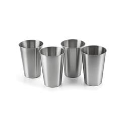 Outset Silver Stainless Steel Beer Cup