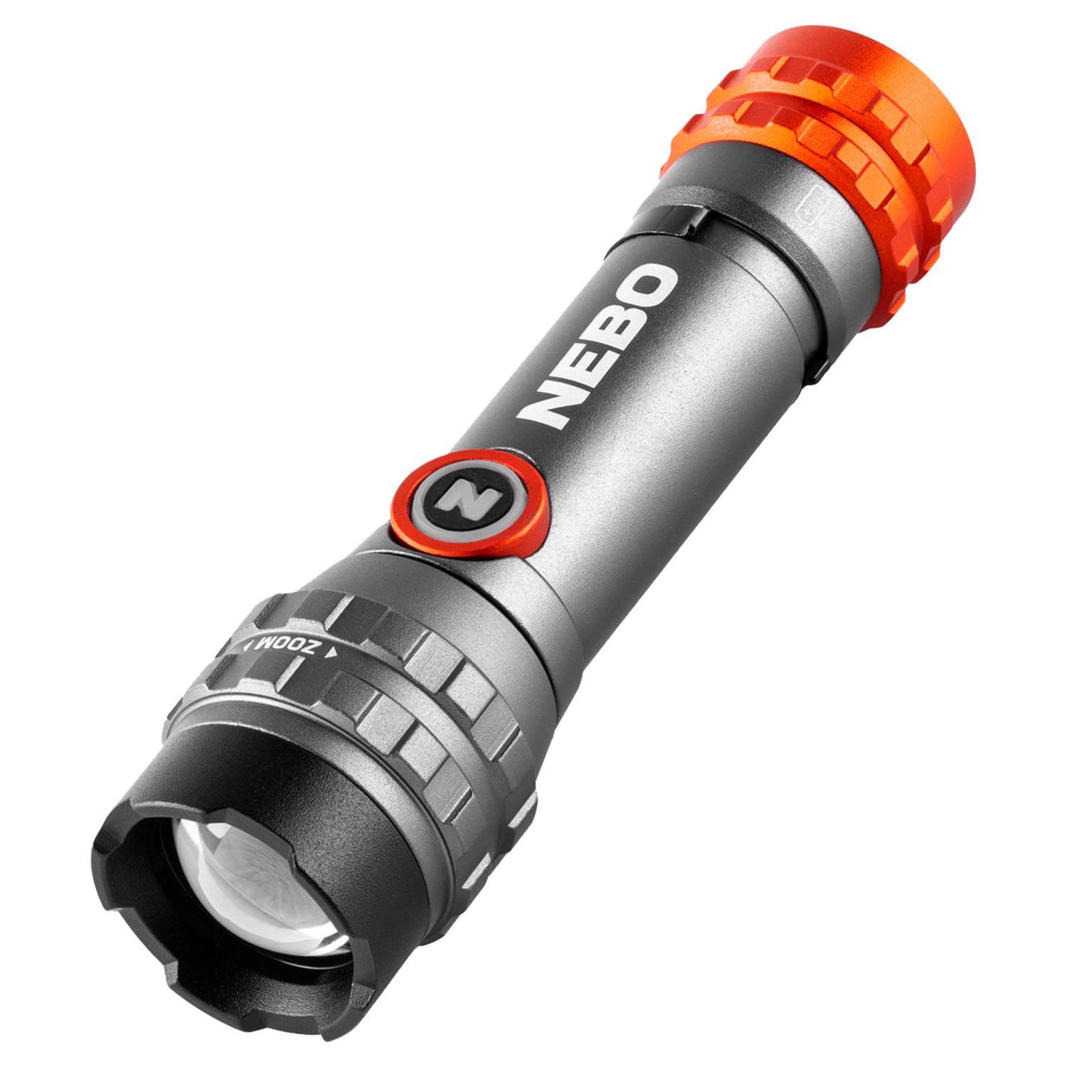 Photos - Flashlight NEBO DaVinci 450 lm Black/Gray LED  14500 Battery NEB-FLT-1046 