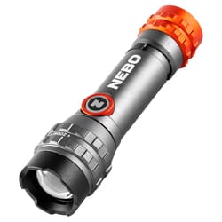 NEBO DaVinci 450 lm Black/Gray LED Flashlight 14500 Battery