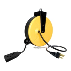 Ace 30 ft. L Yellow Extension Cord 16/3 SJTW