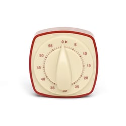 Kikkerland Analog Plastic Kitchen Timer