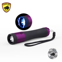 Guard Dog Ivy Purple Aluminum Stun Gun w/Flashlight