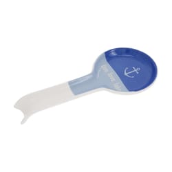 Pavilion We People Blue Ceramic Spoon Rest