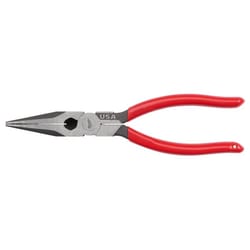 Milwaukee Made In USA 8 in. Forged Steel Long Nose Pliers