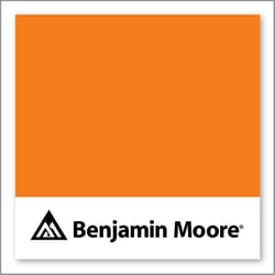 Benjamin Moore Startling Orange 2016-10
